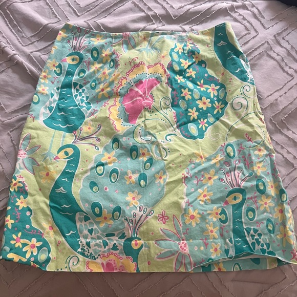 Lilly Pulitzer Floral Skirt Size 0 - Picture 1 of 5